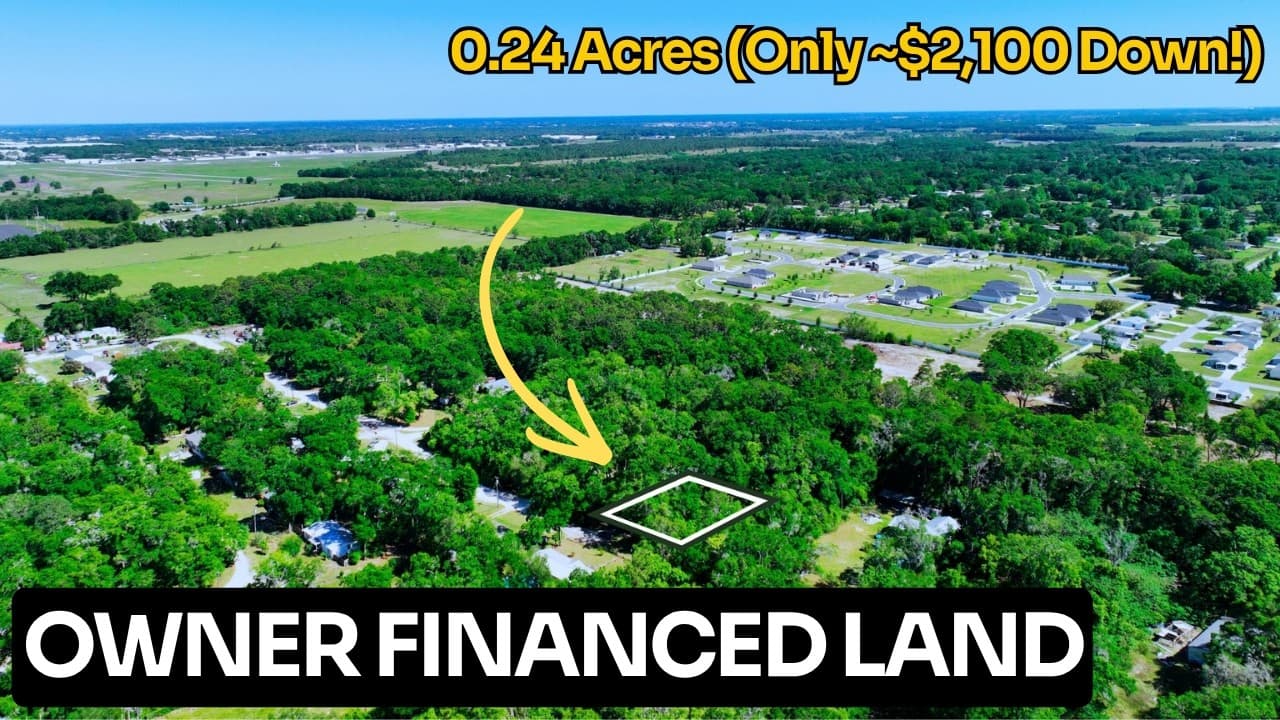 0.24-Acre Residential Lot in Ocala, FL — Site-Built Homes, Near World Equestrian Center