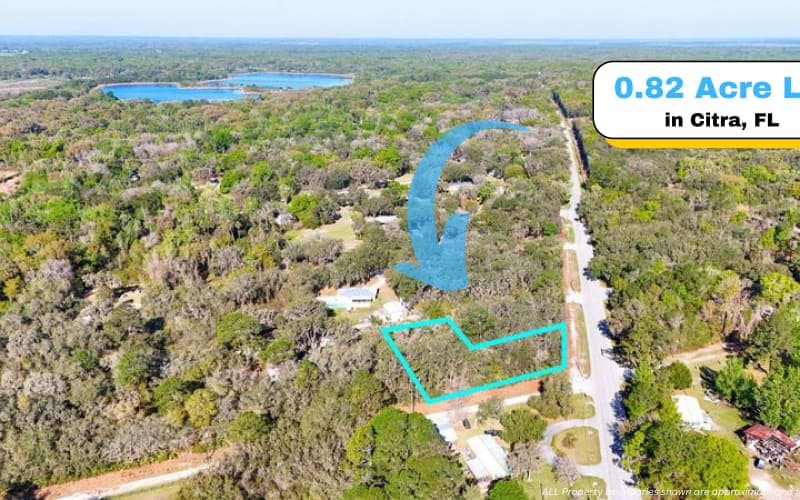 Lote Esquinero de 0.82 Acres en Citra, FL — Múltiples Frentes de Carretera