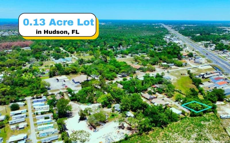 Lote de 0.13 Acres en Hudson, FL — Vive la Costa del Golfo sin HOA