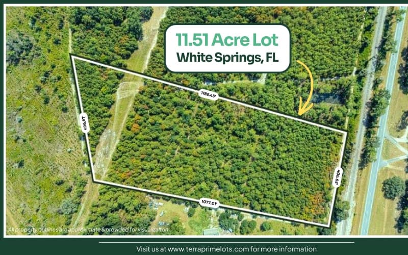11.51 Acres en Condado de Hamilton, FL