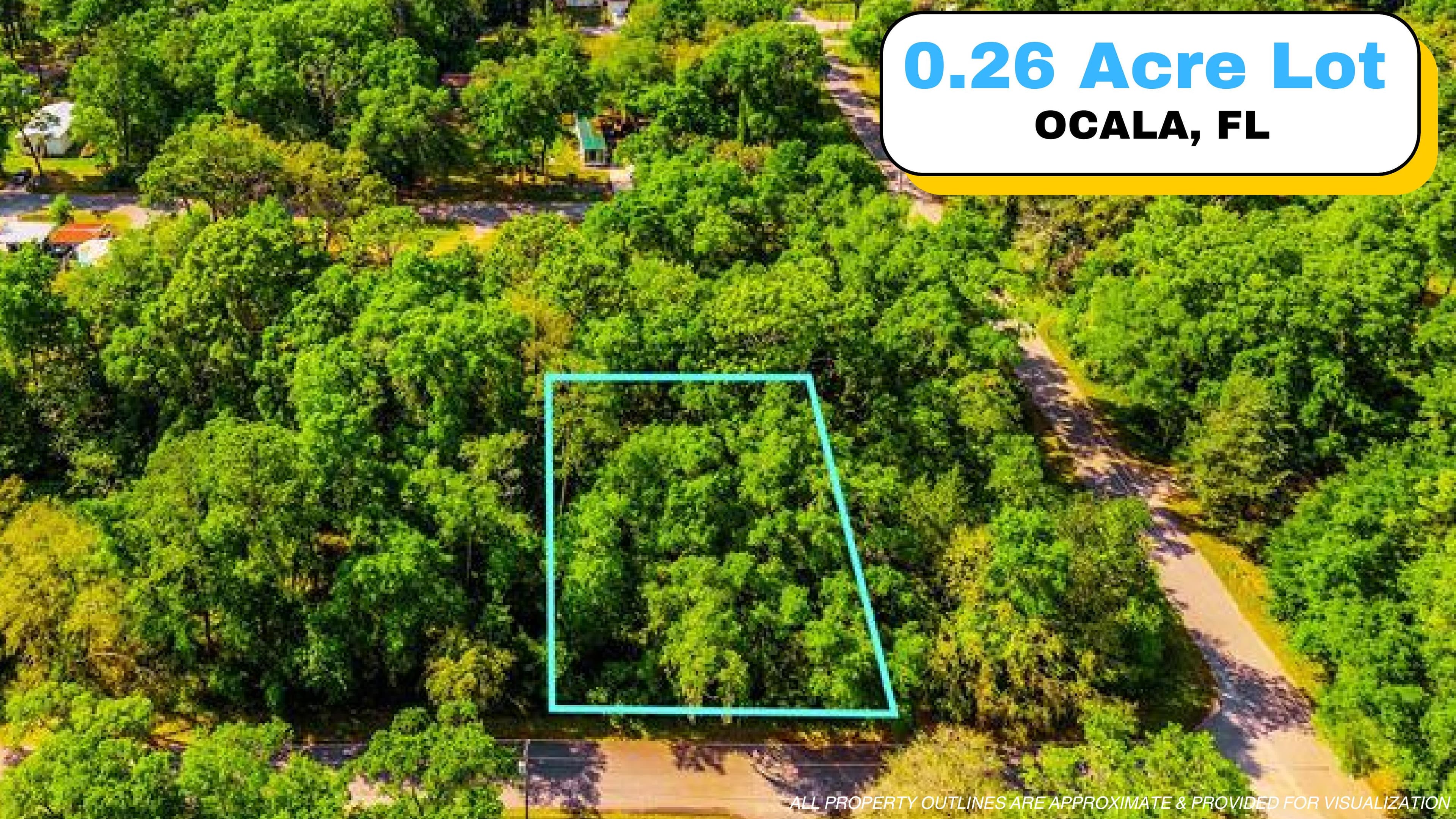 Lote Arbolado de 0.26 Acres en Ocala, FL — Zonificación R4, Carretera Pavimentada Cerca de SR-40 — 1 of 8