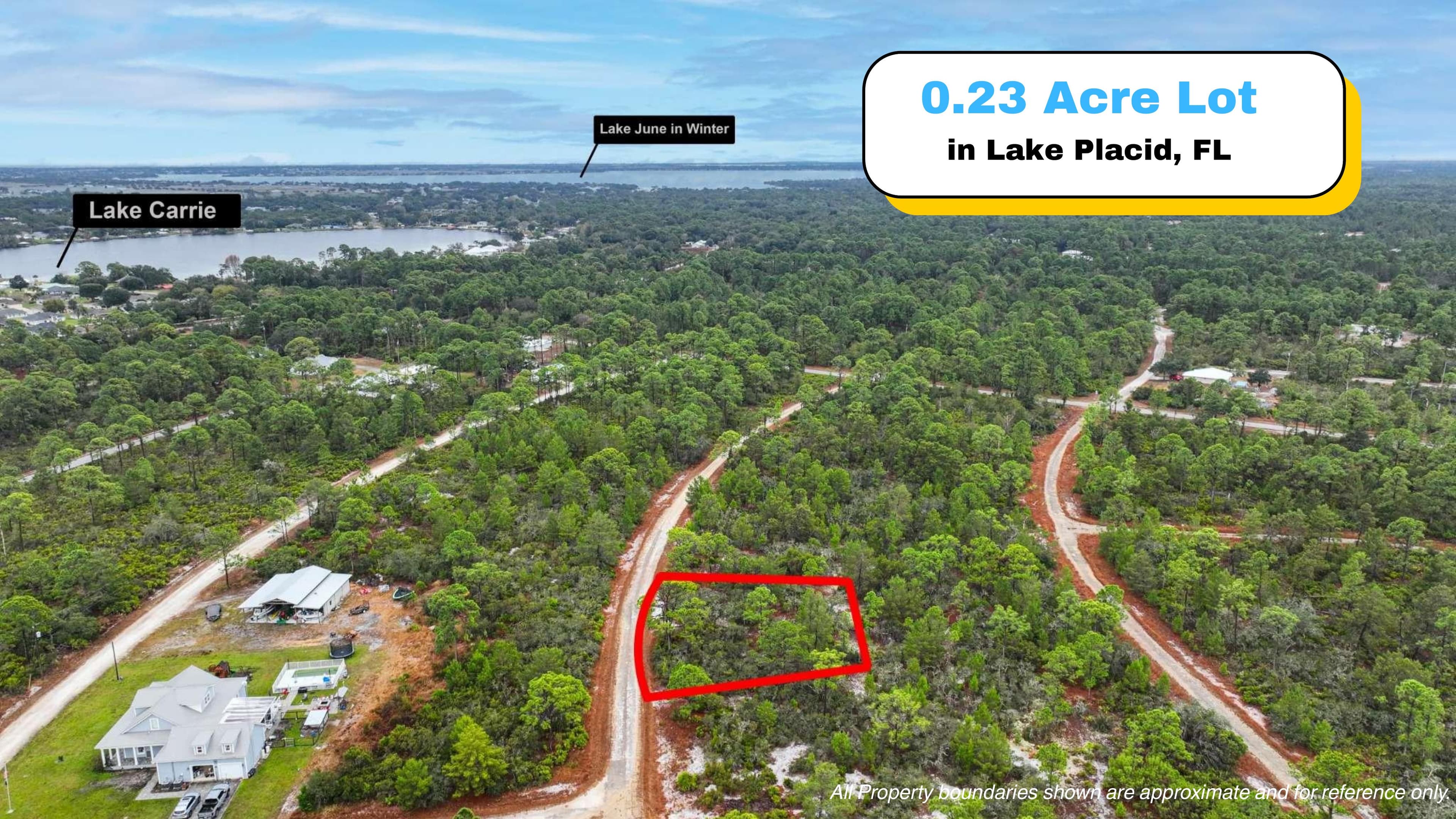 Budget-Friendly 0.23-Acre Lot in Lake Placid, FL — Near Lake Carrie — 1 of 10