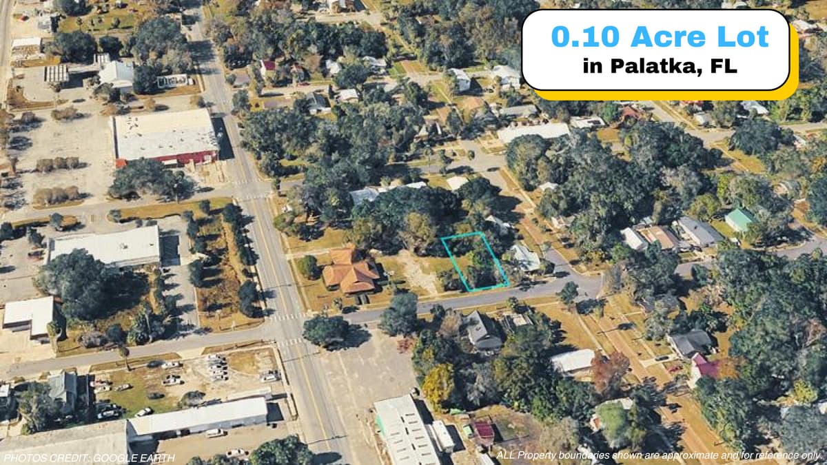 Corner Lot on Birch Blvd in Georgetown, FL — 0.23 Acres Near Lake George