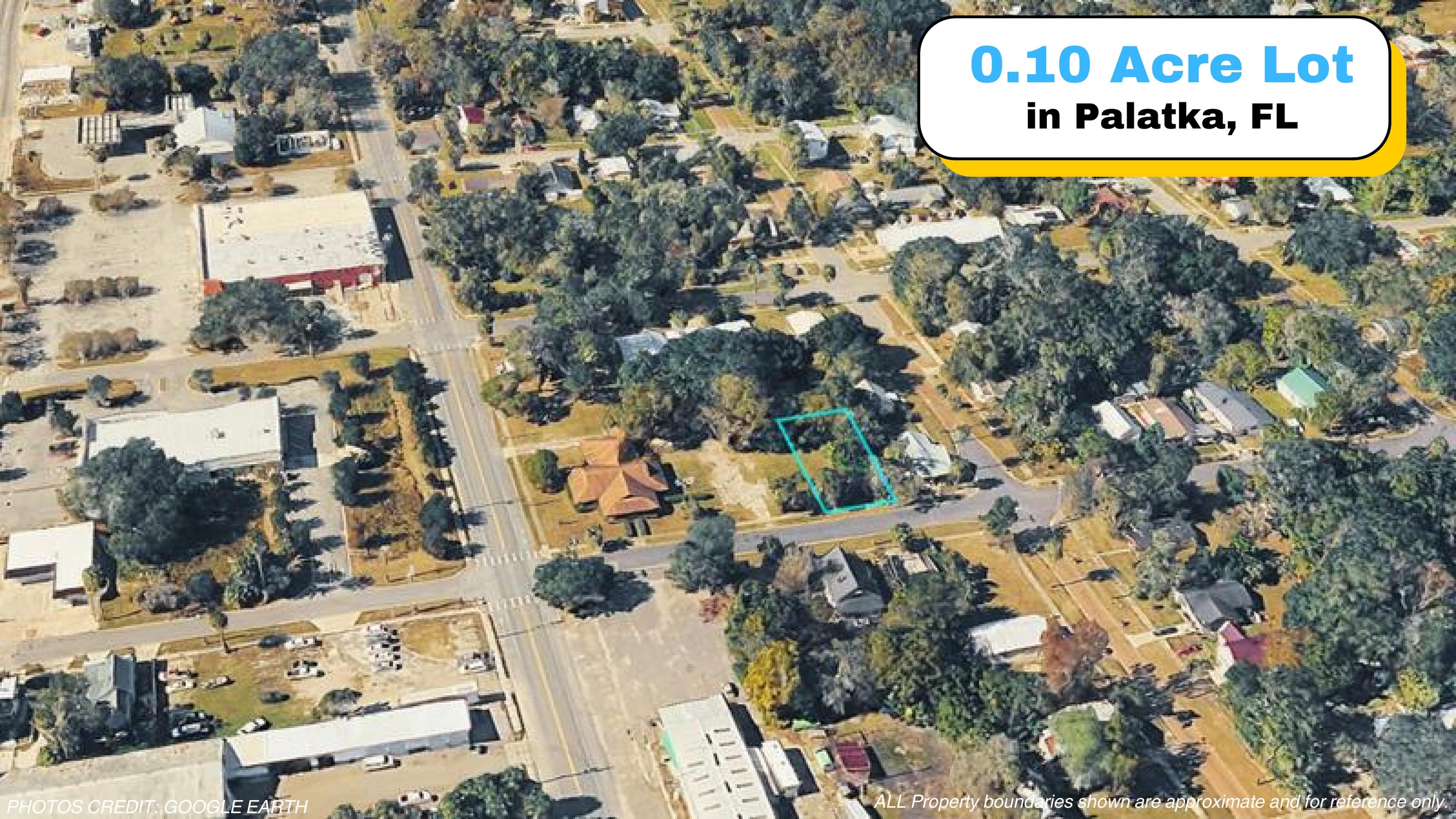 Lote en Esquina en Birch Blvd, Georgetown, FL — 0.23 Acres Cerca de Lake George — 1 of 7