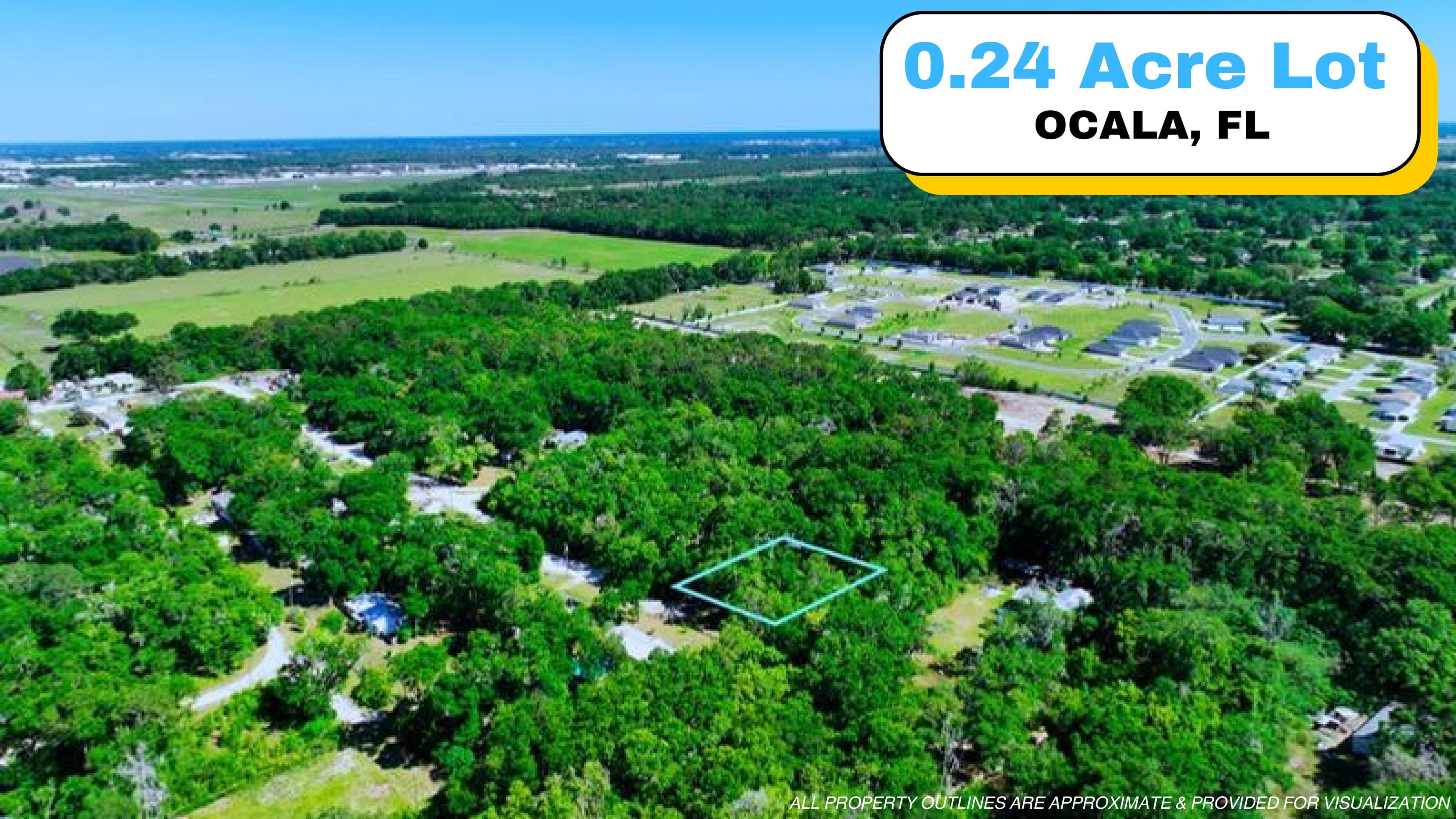 Buildable 0.24-Acre R1 Lot in Southwest Ocala, FL — Near FL-40 & World Equestrian Center — 1 of 9