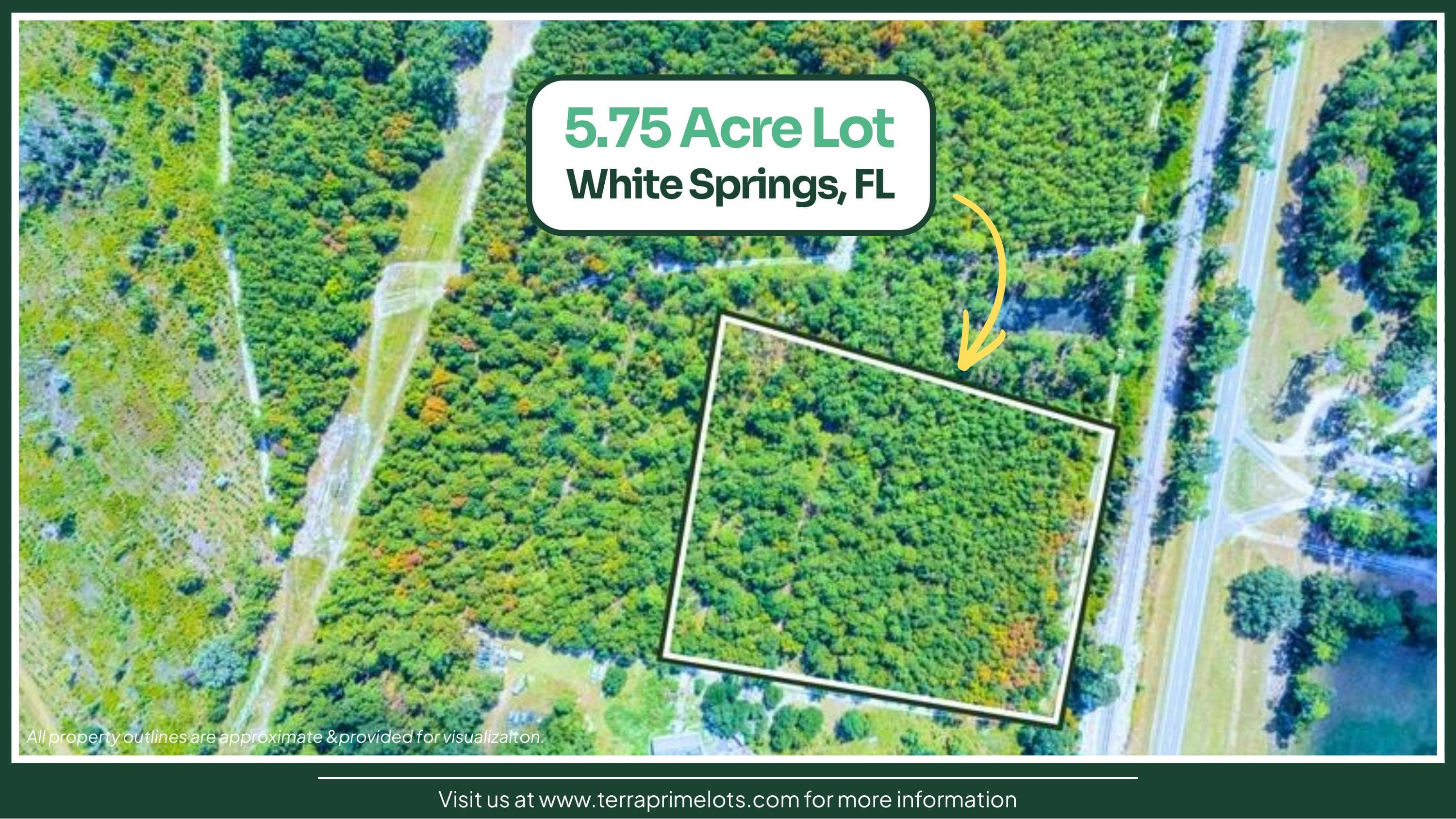 5.75-Acre Lot with US 41 Highway Frontage in White Springs, FL — photo 1 of 8